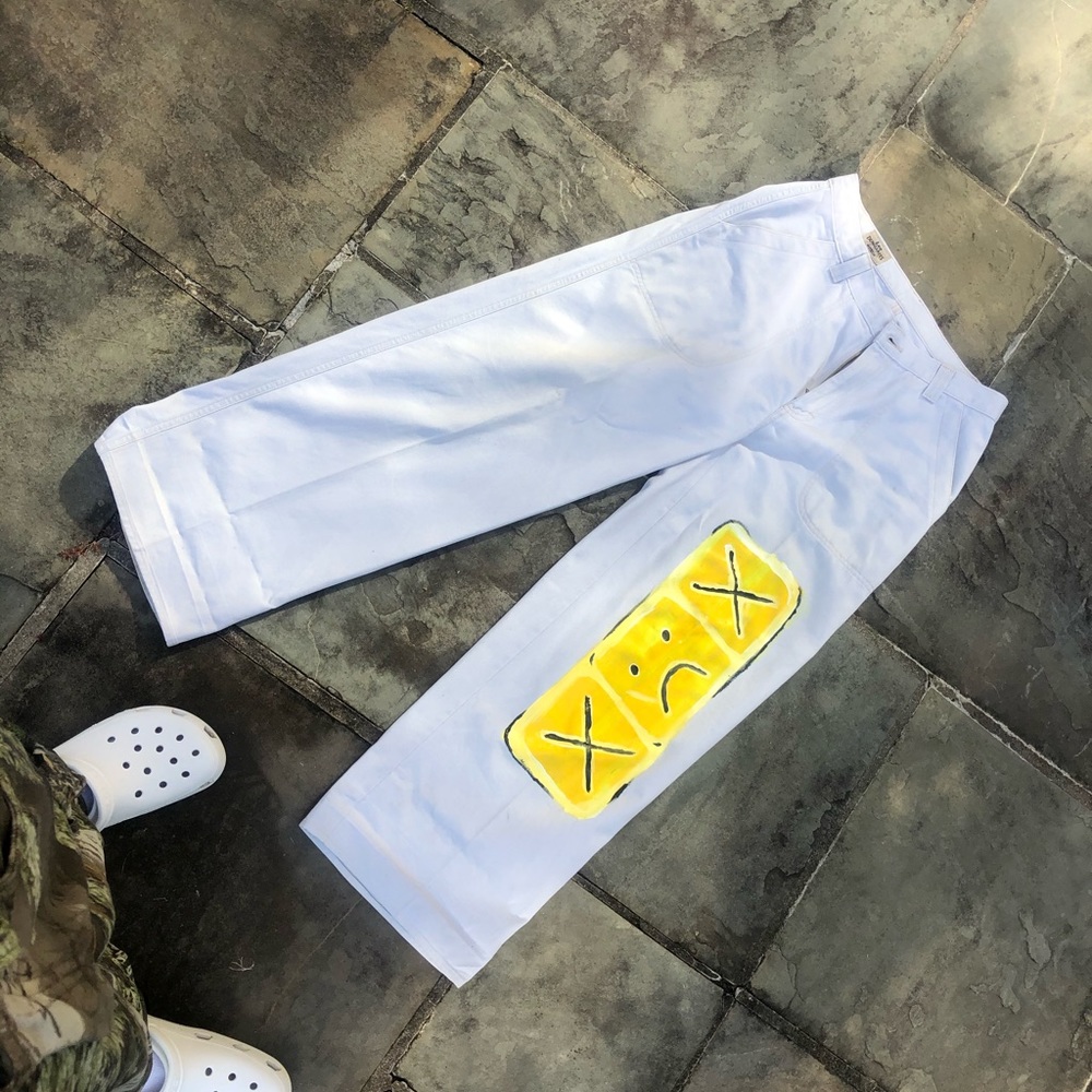 Custom Lee Work Pants done by @immaculateflavor
